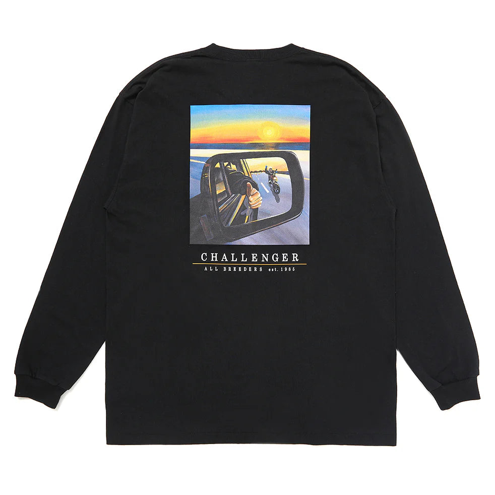 L/S SUNSET DRIVE TEE | CHALLENGER | THE GROUND depot. | THE GROUND