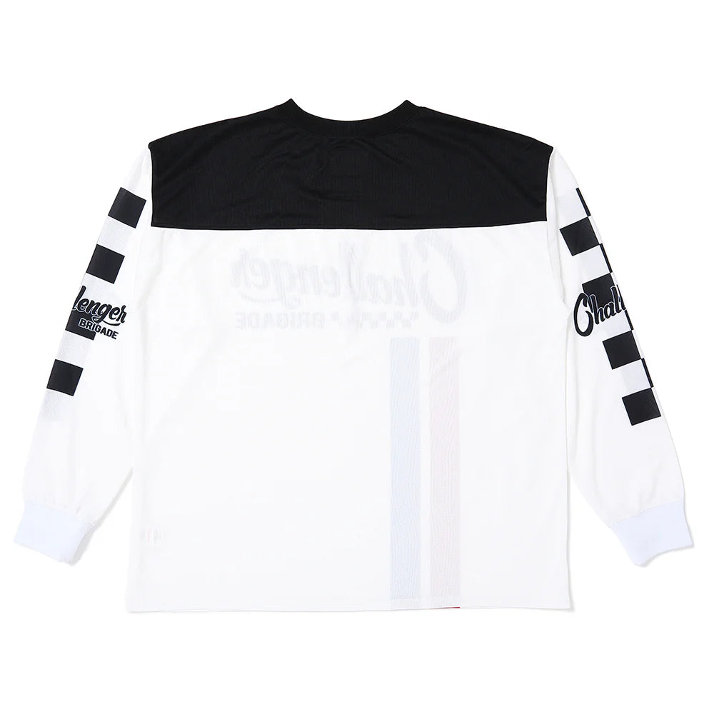 L/S RACING TEE [2 COLORS] | THE GROUND depot. ONLINESTORE