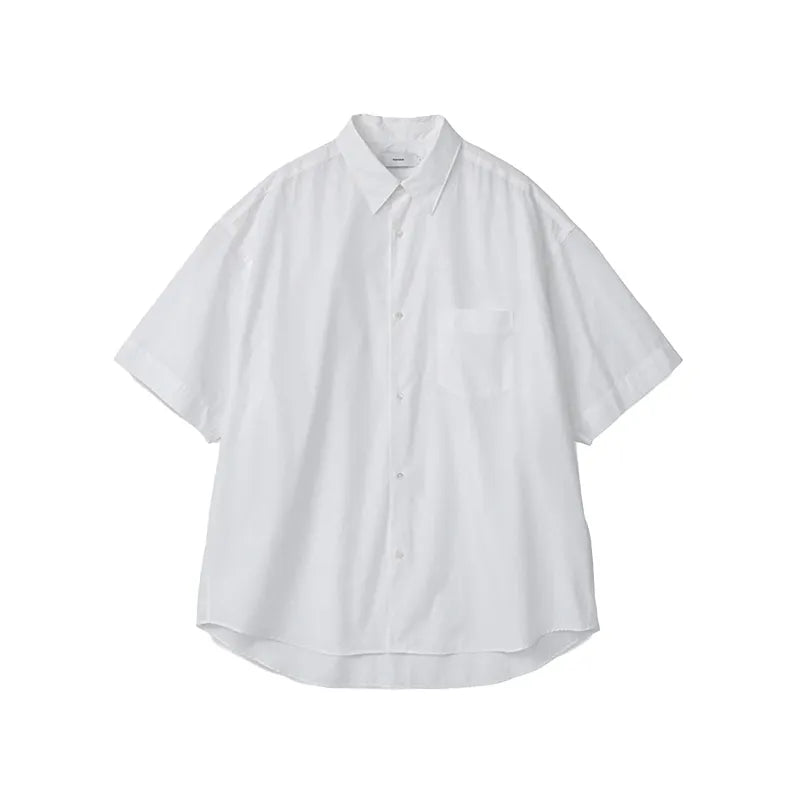 Broad S/S Oversized Regular Collar Shirt | Graphpaper | THE GROUND