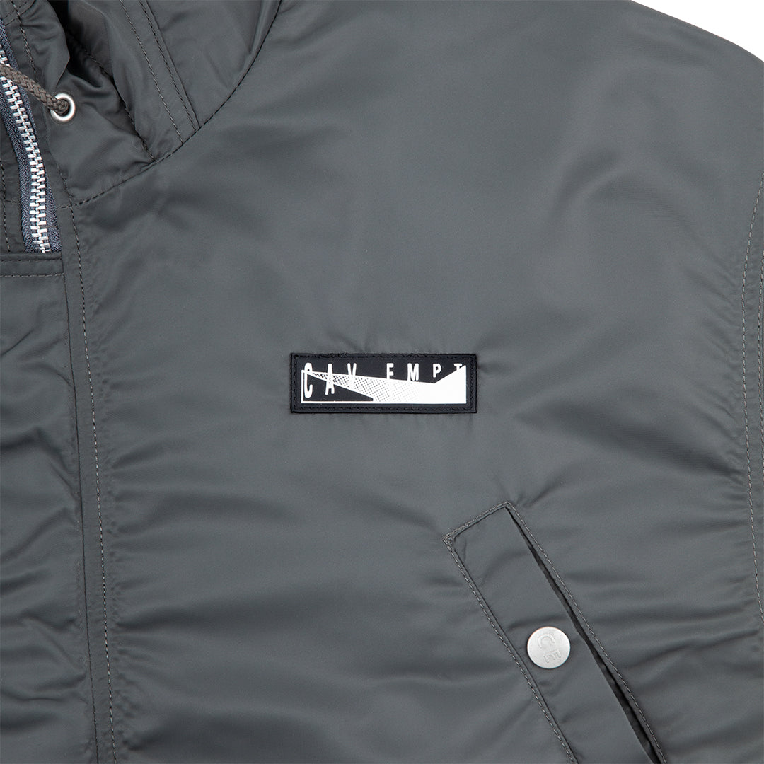 SYNTH FUR HOOD ZIP COAT | C.E | THE GROUND depot. | THE GROUND