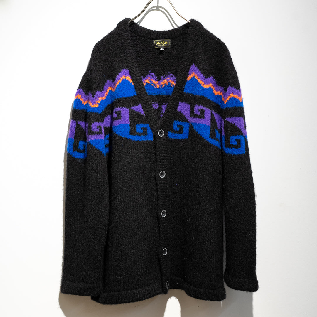 DEL SOL Peru “OLA“ cardigan（デルソル ペルー オラ カーディガン