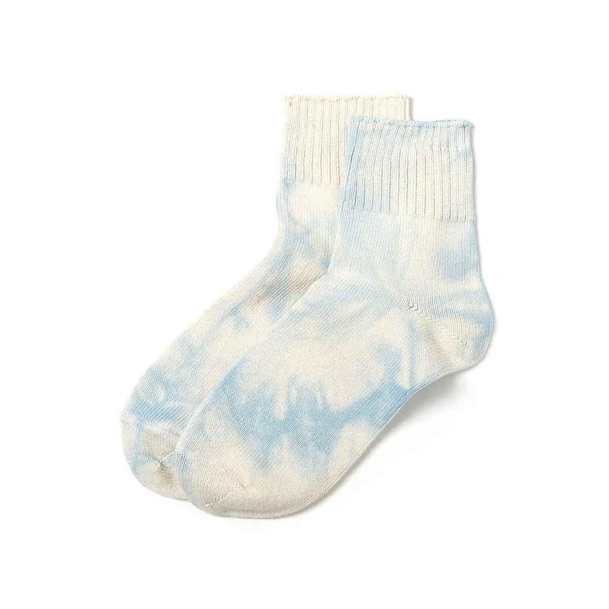 靴下 「hobo ホーボー」TIE-DYED CREW SOCKS - 下着、靴下、部屋着