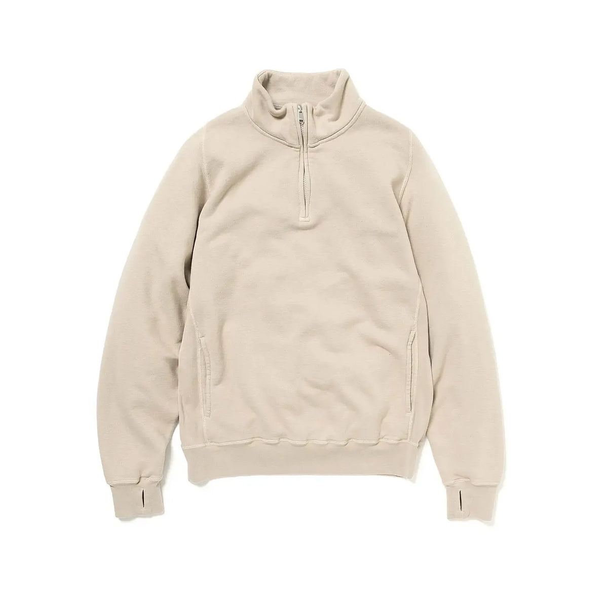 MARINER HALF ZIP PULLOVER COTTON SWEAT OVERDYED|nonnative（ノン 