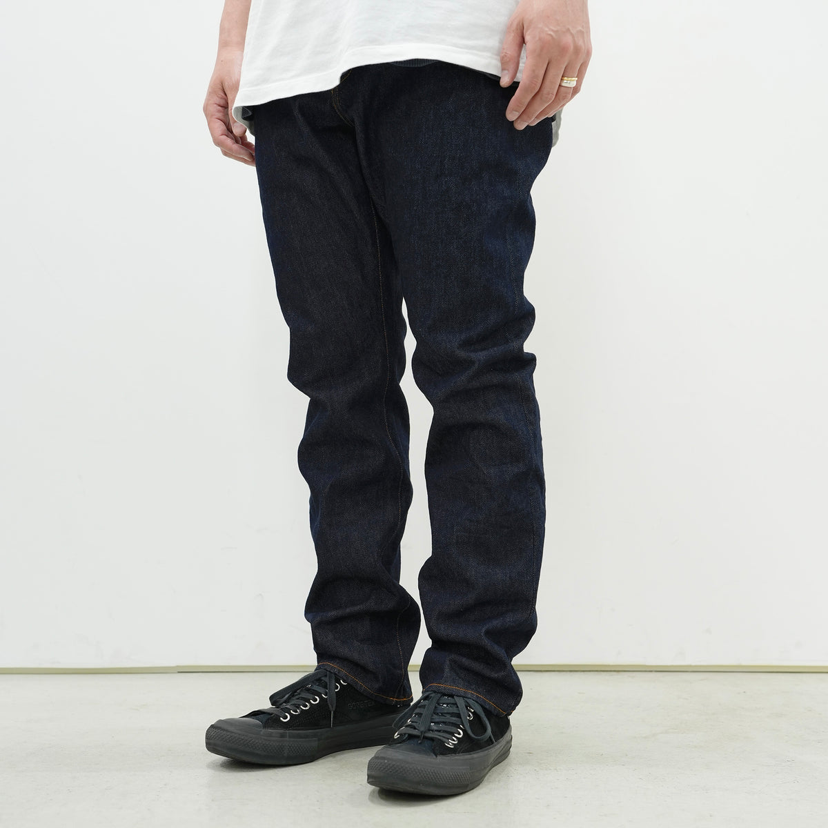 DWELLER 5P JEANS 03 COTTON 13oz SELVEDGE DENIM OW