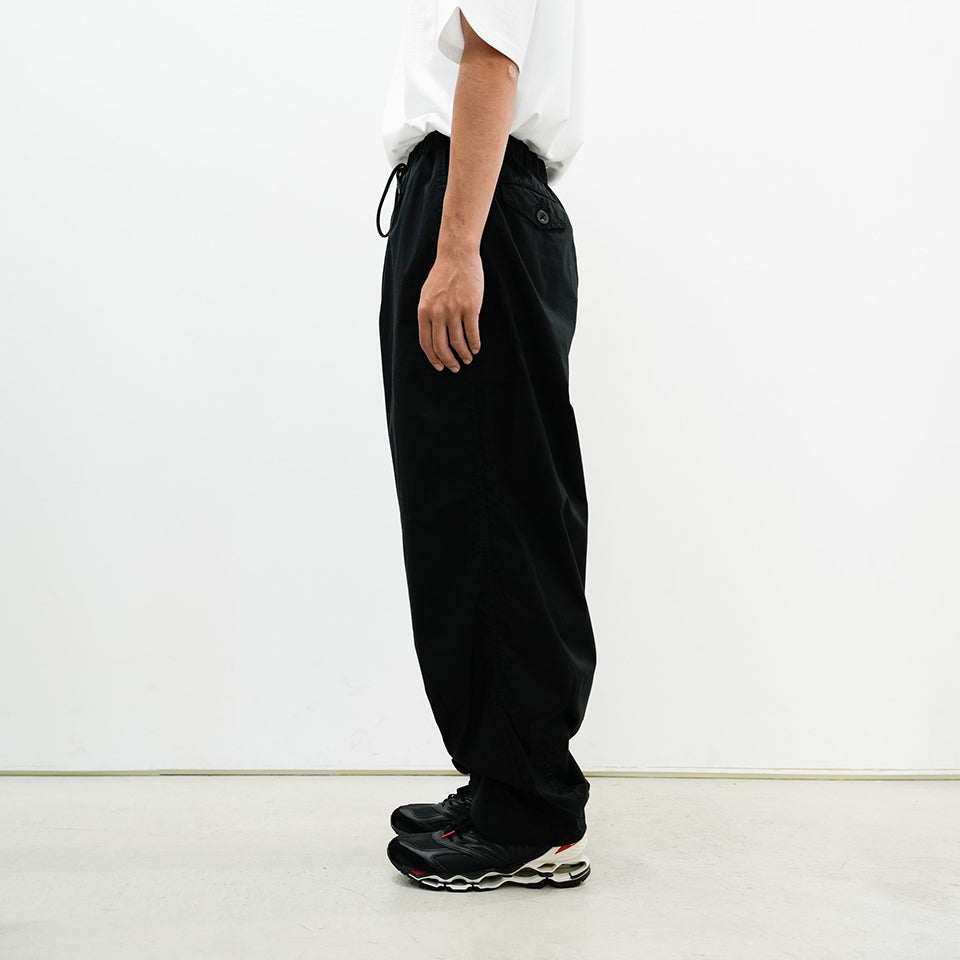Garment Dyed Typewriter Parachute Pants [GM251-40090B] | THE