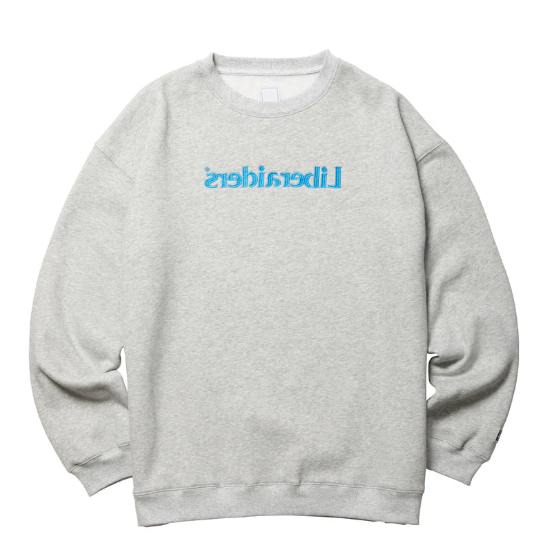 EMBROIDERY CREWNECK | Liberaiders | THE GROUND depot. | THE GROUND