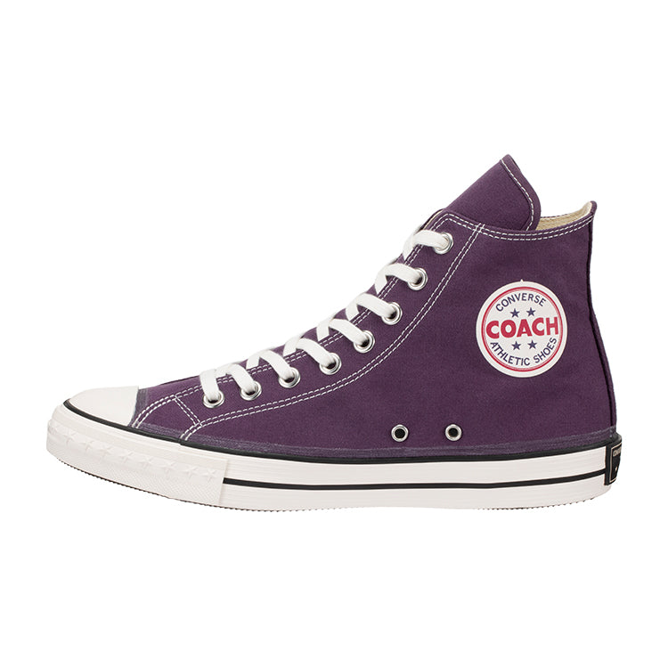 converse addict COACH CANVAS 27.5パープル新品 - スニーカー