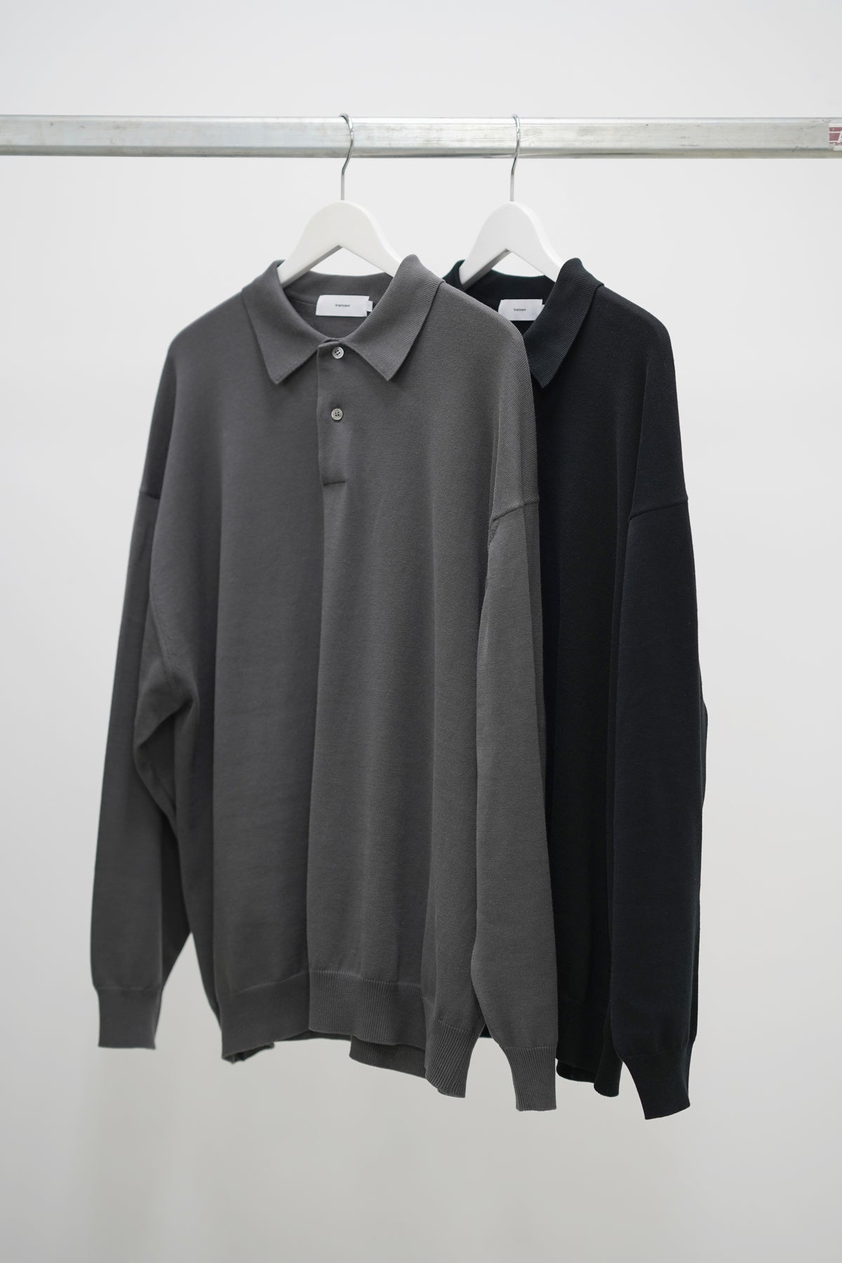 Suvin Oversized L/S Polo | THE GROUND depot. ONLINESTORE