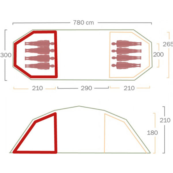 VALHALL INNER TENT（バルホール インナーテント）｜HELSPORT｜THE GROUND depot.  ONLINESTORE｜201 OUTDOOR | THE GROUND depot. ONLINESTORE