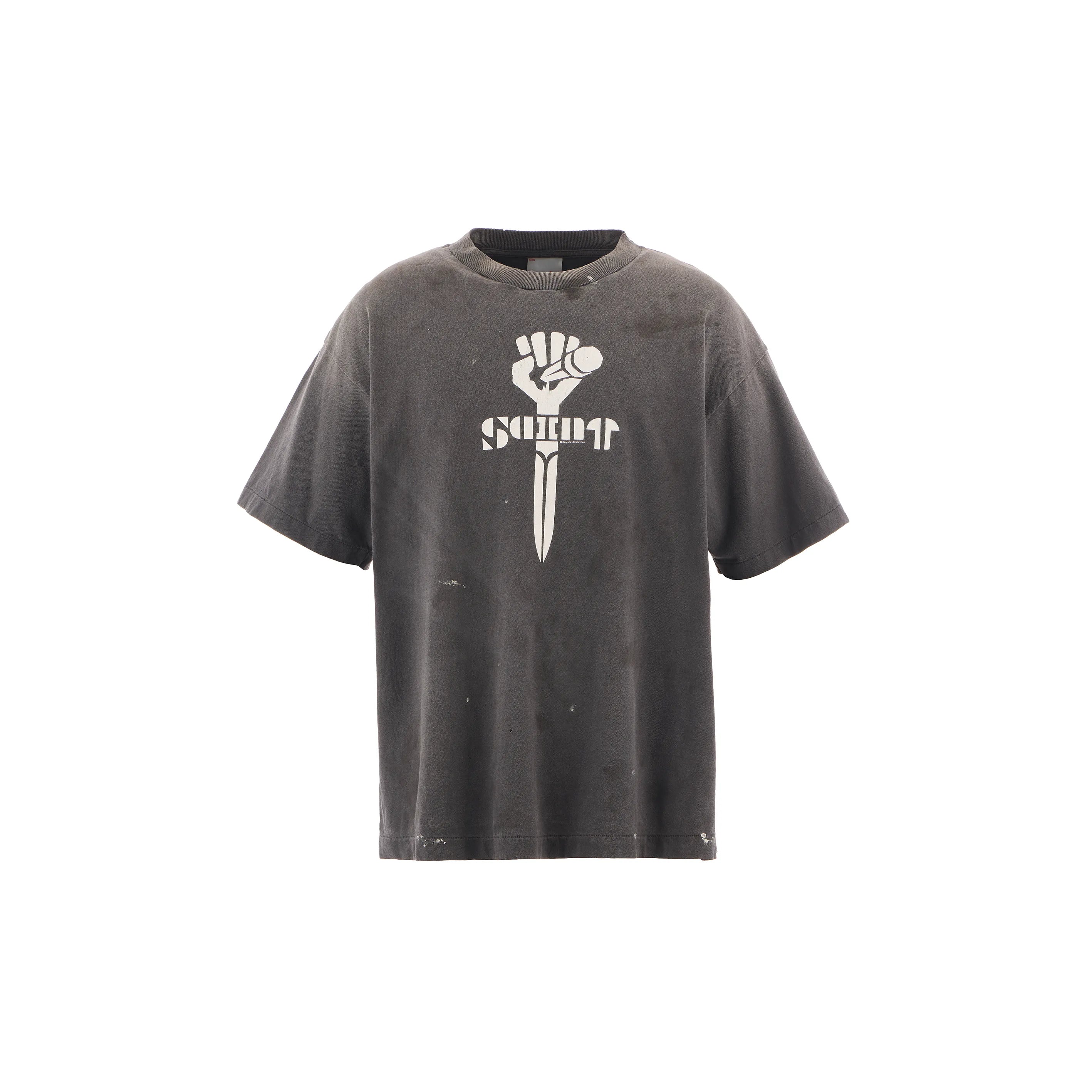 SM-HR1-0000-001/SS TEE/FIST/BLACK