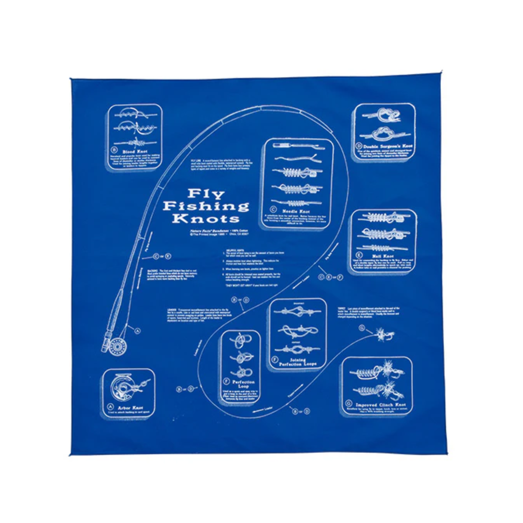 The Printed Image / Nature Print Bandana