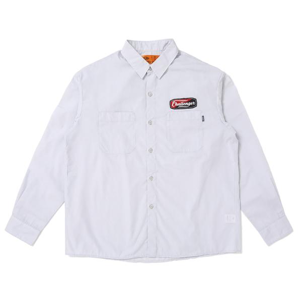 L/S PATCHED WORK SHIRT [4 COLORS]