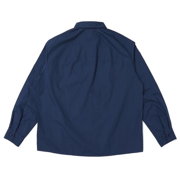 L/S PATCHED WORK SHIRT [4 COLORS]