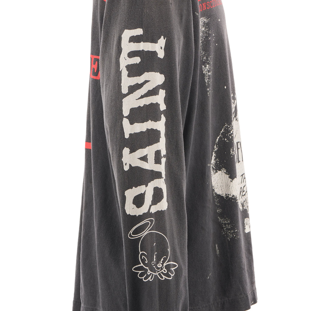 SM-HR1-0000-032/LS TEE/SAINT YOUTH/BLACK