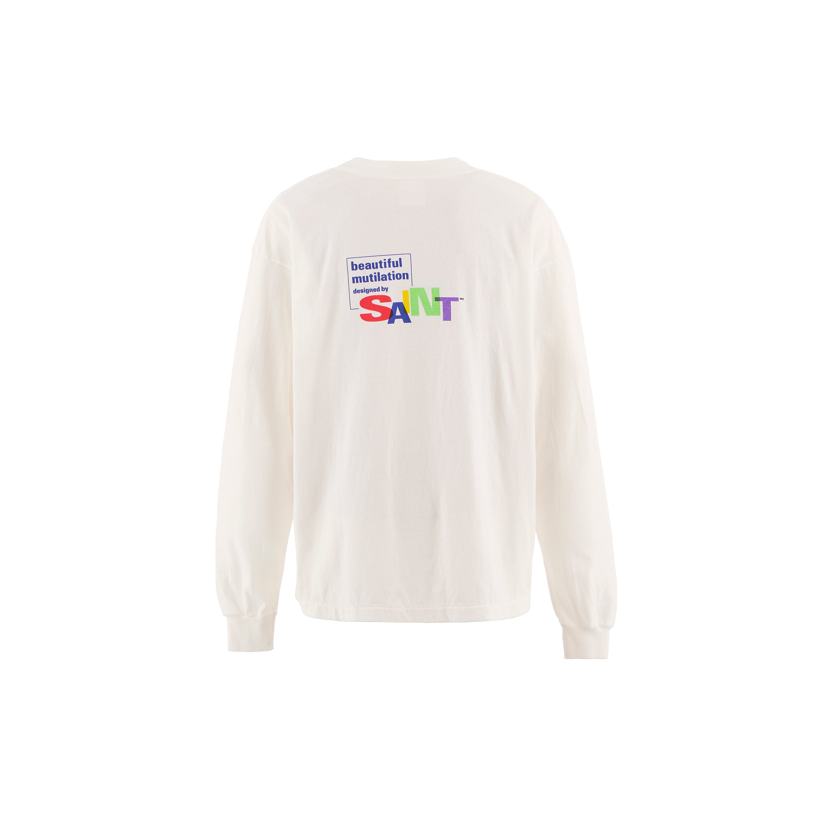 SM-HR1-0000-036/LS TEE/BEAUTIFUL SAINT/WHITE