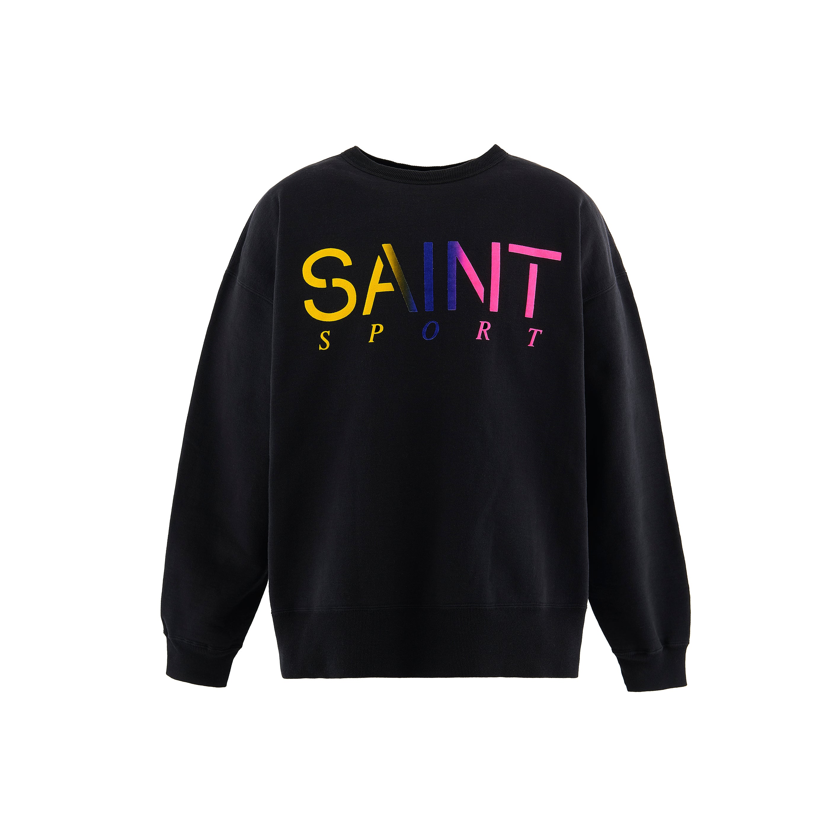 SM-HR1-0000-044/CRW NECK SWET/SAINT SPORT/BLK
