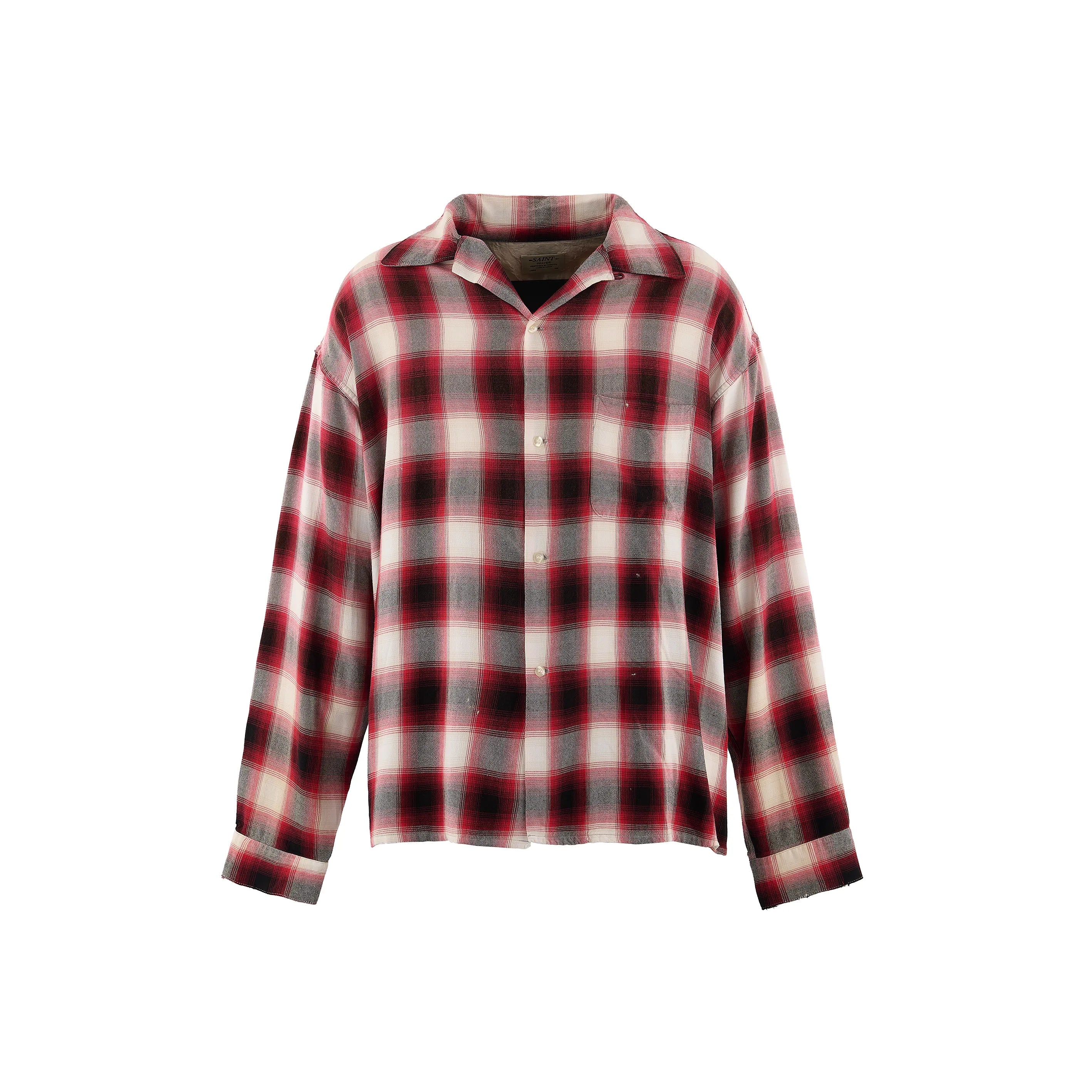 SM-MK8-0000-045/RAYON SHIRT/CHECK/RED