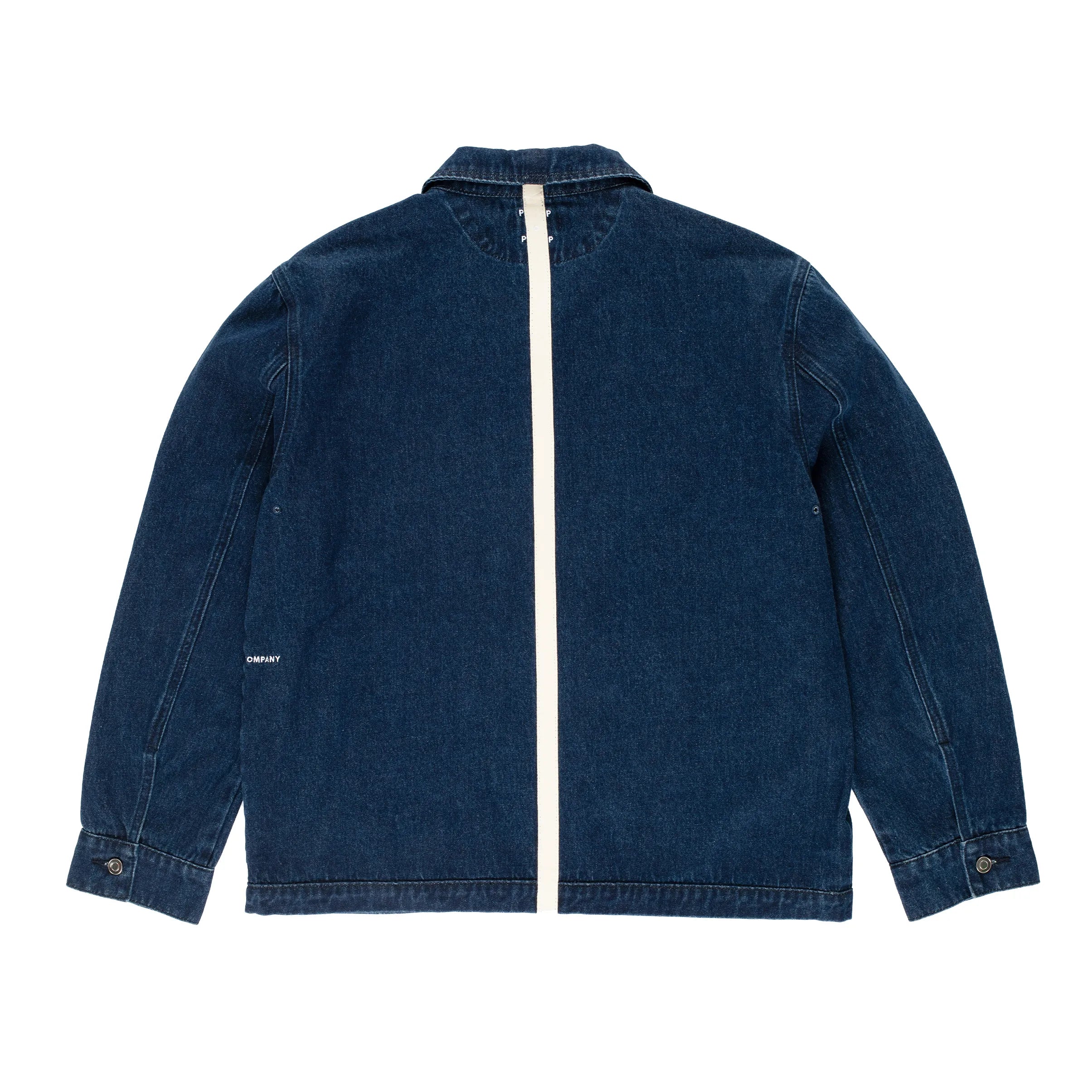 denim full zip jacket