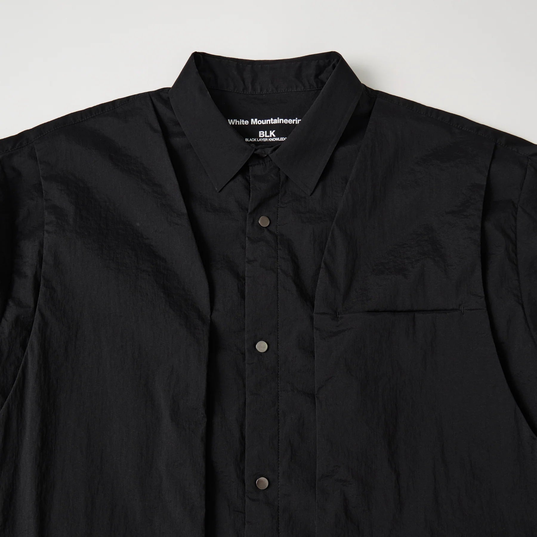 ZIP OFF LAYERED SHIRT