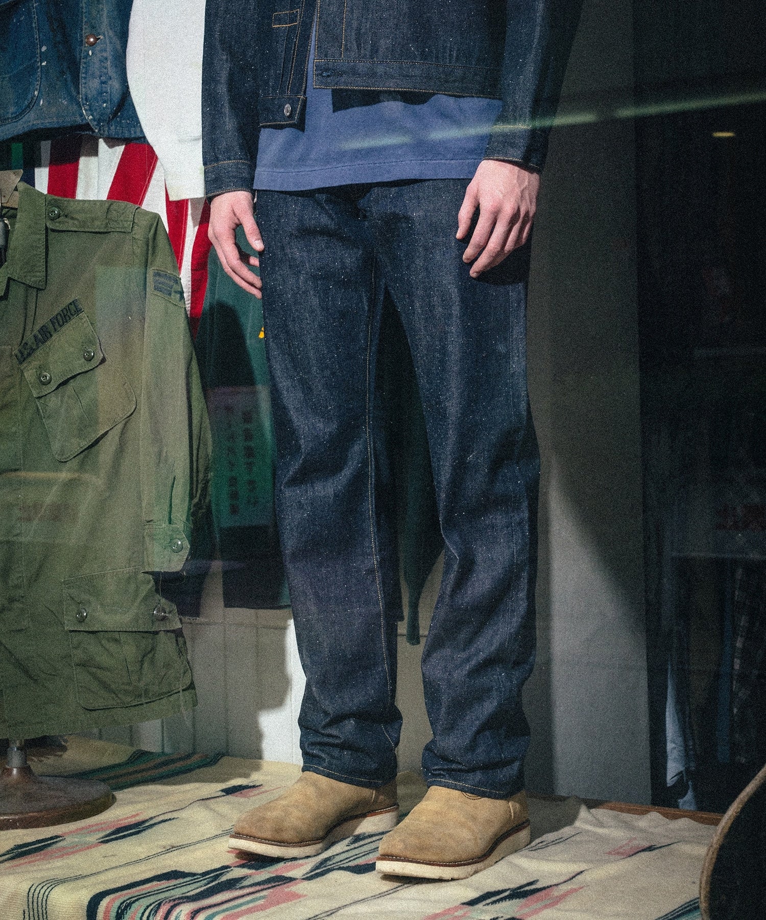SM-MK8-0000-C46/BBJ_DENIM PANTS/REGID/BLUE