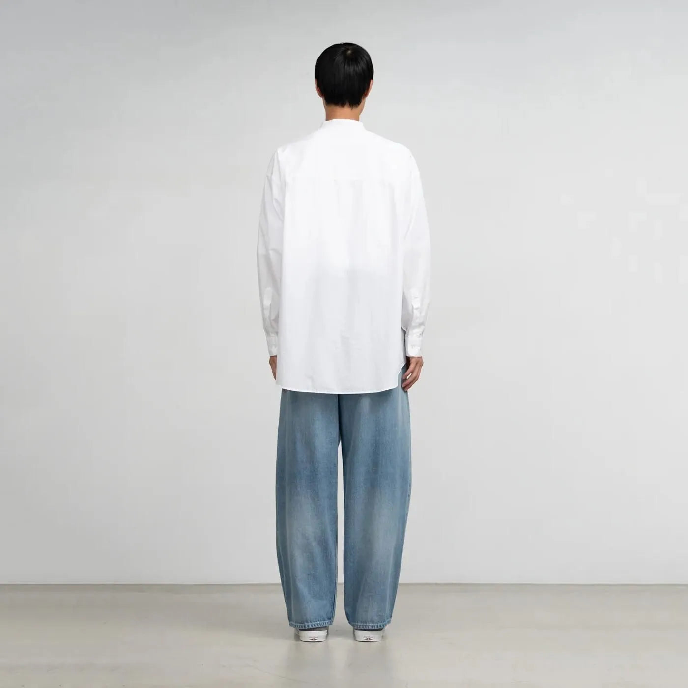 Selvage Denim Two Tuck Tapered Pants [GU263-40060LB]