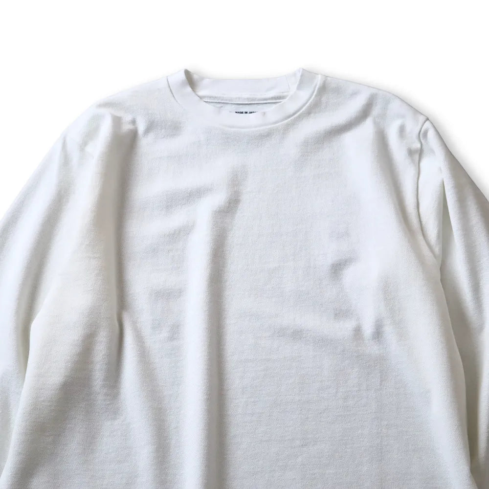 U 鹿の子Tシャツ ロングスリーブ Piqué Long-Sleeve T-Shirt