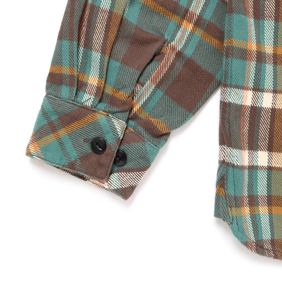 PLAID FLANNEL SHIRT [2 COLORS]