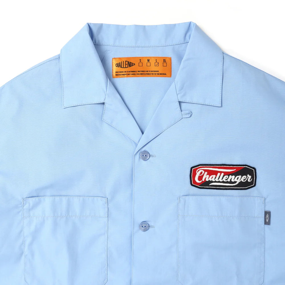 S/S PATCHED WORK SHIRT [2 COLORS]