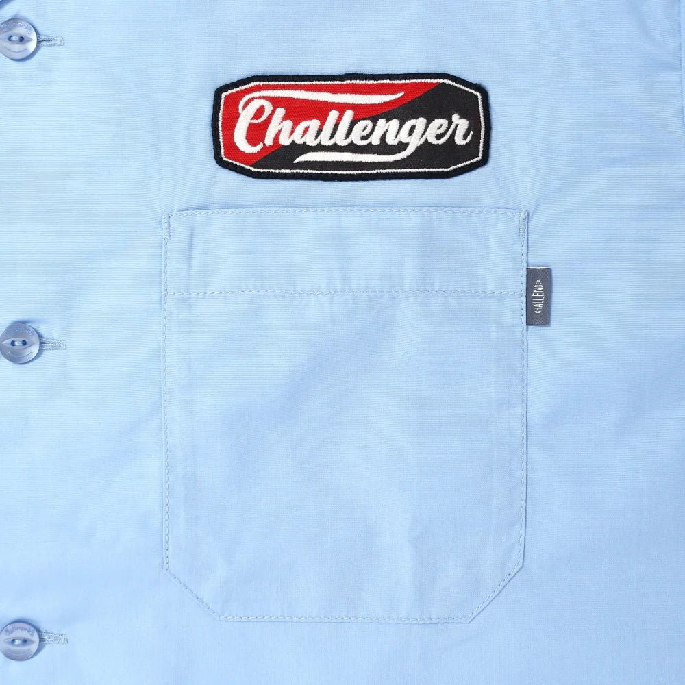 S/S PATCHED WORK SHIRT [2 COLORS]