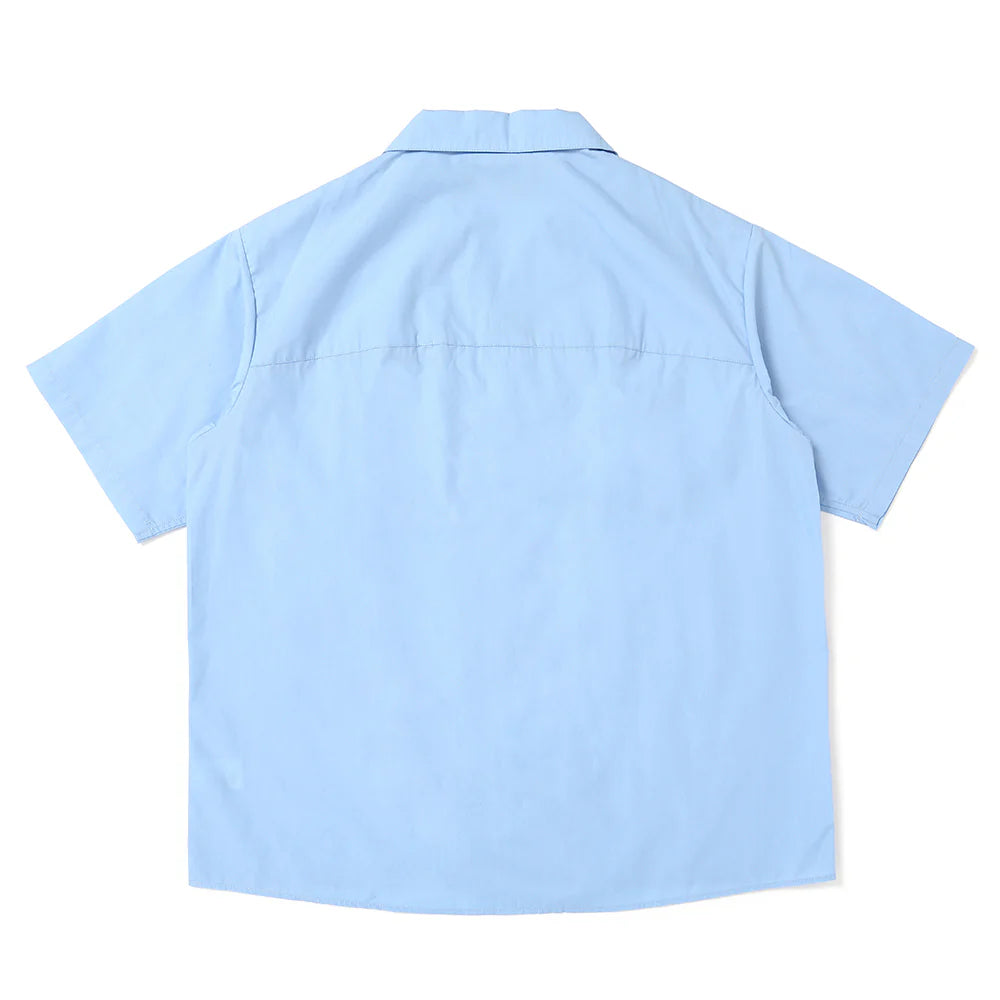 S/S PATCHED WORK SHIRT [2 COLORS]