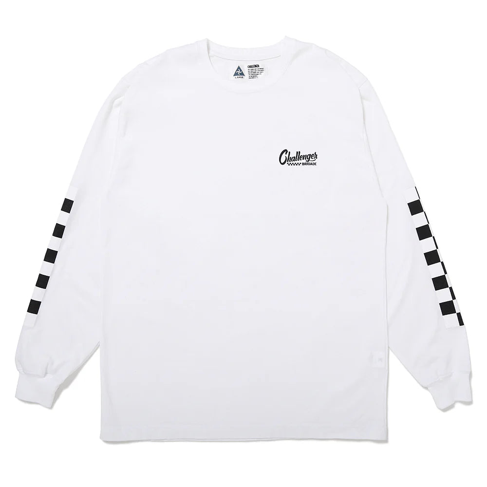 L/S CHECKER TEE [2 COLORS]