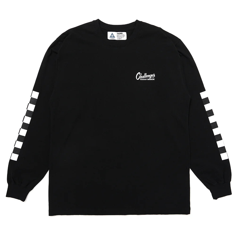 L/S CHECKER TEE [2 COLORS]