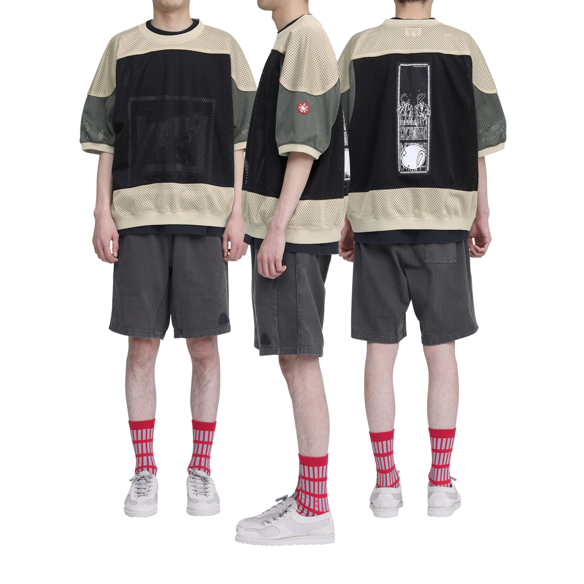 STRUCTURE SOCKS RED