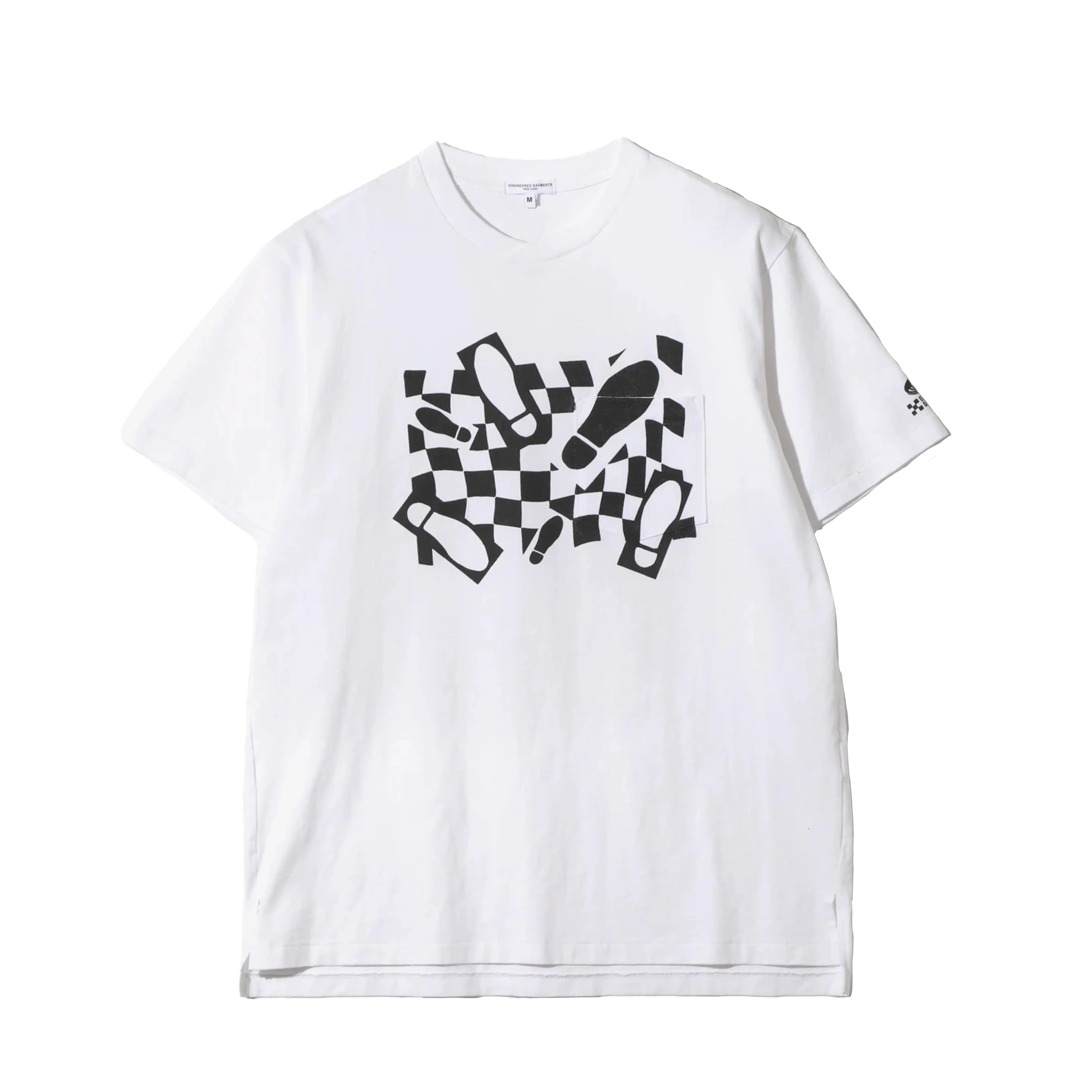 Printed Cross Crew Neck T-shirt