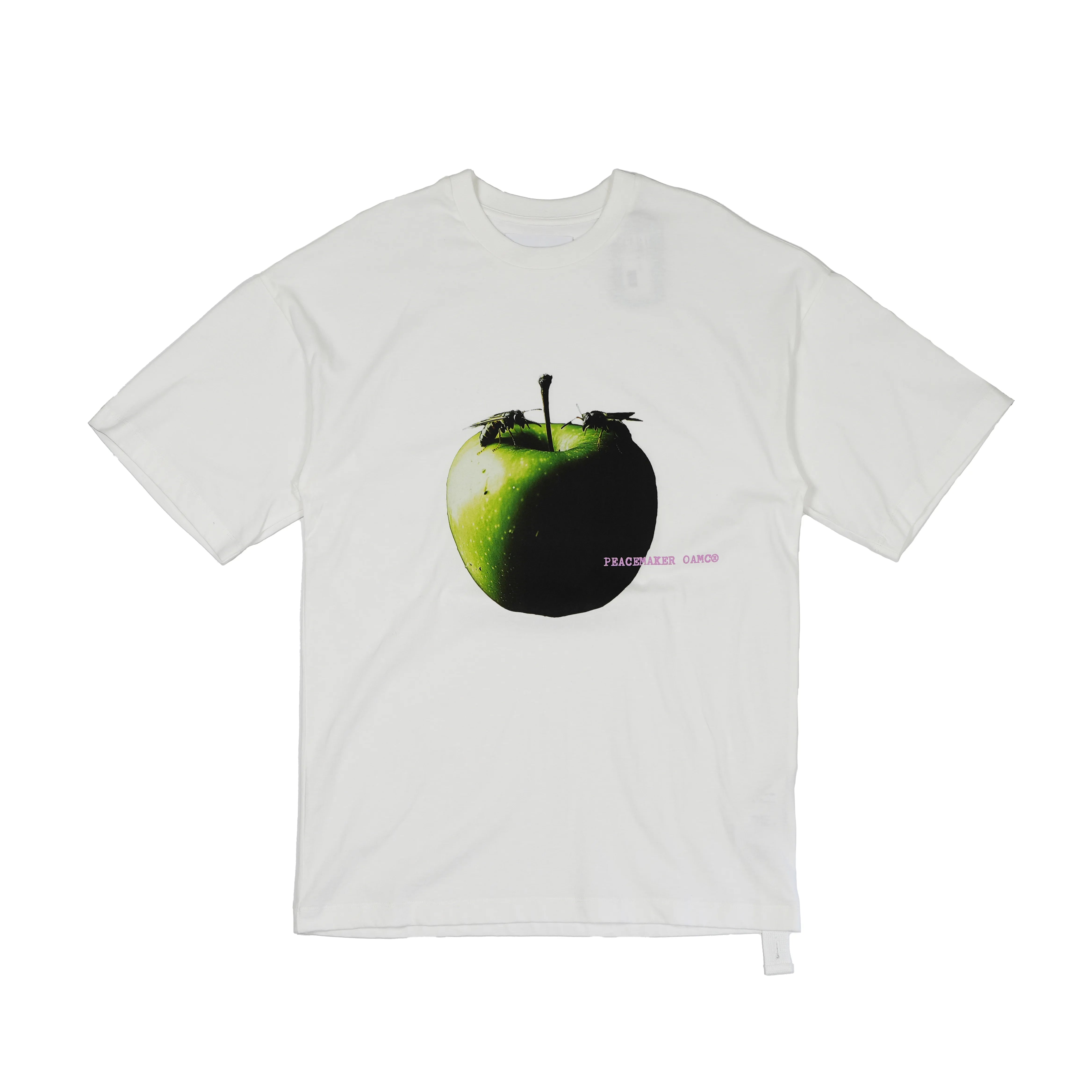Oversize Tee Apple Print
