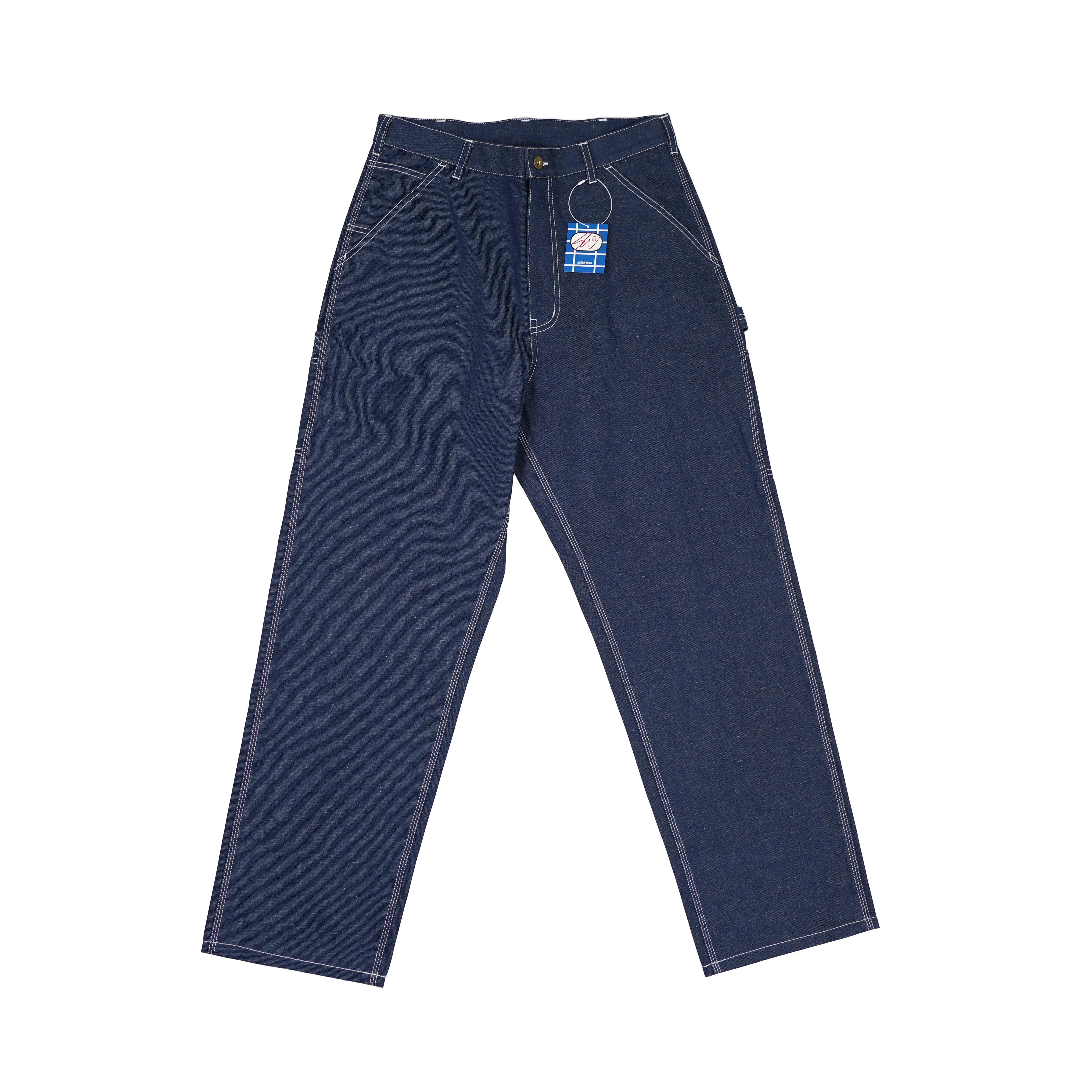 RAW DENIM CARPENTER PANTS