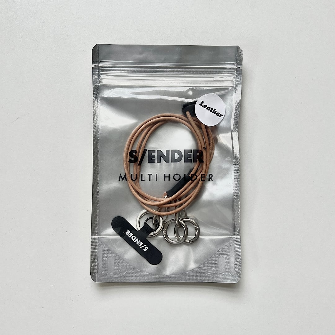 MULTIHOLDER/LONG(LEATHER) [2 COLORS]