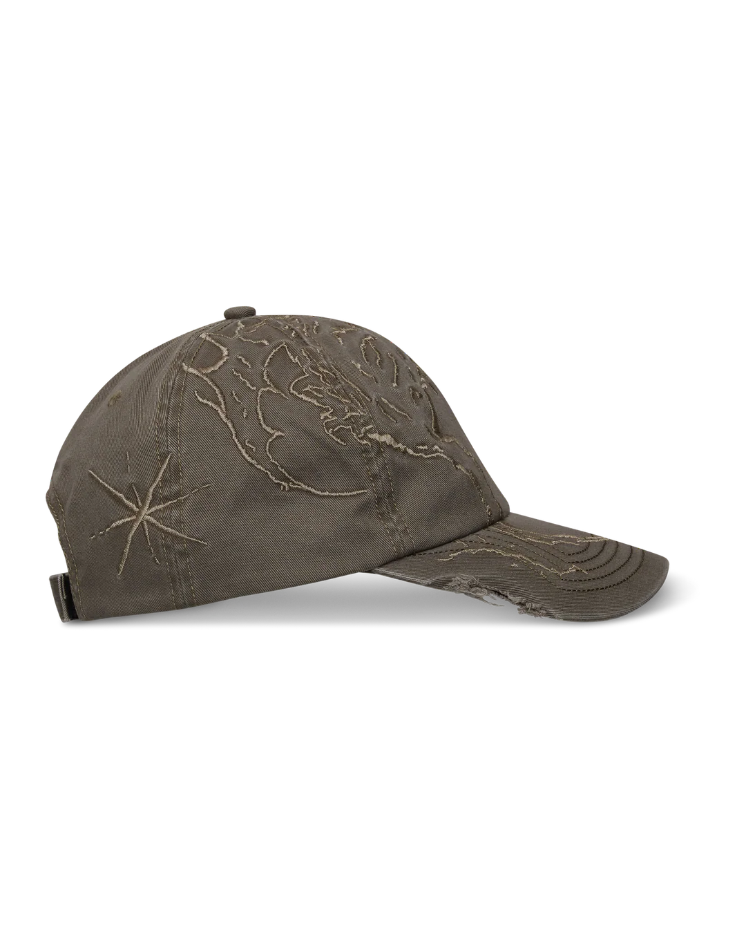 Ryli Embriodered 6 Panel Cap 26SS