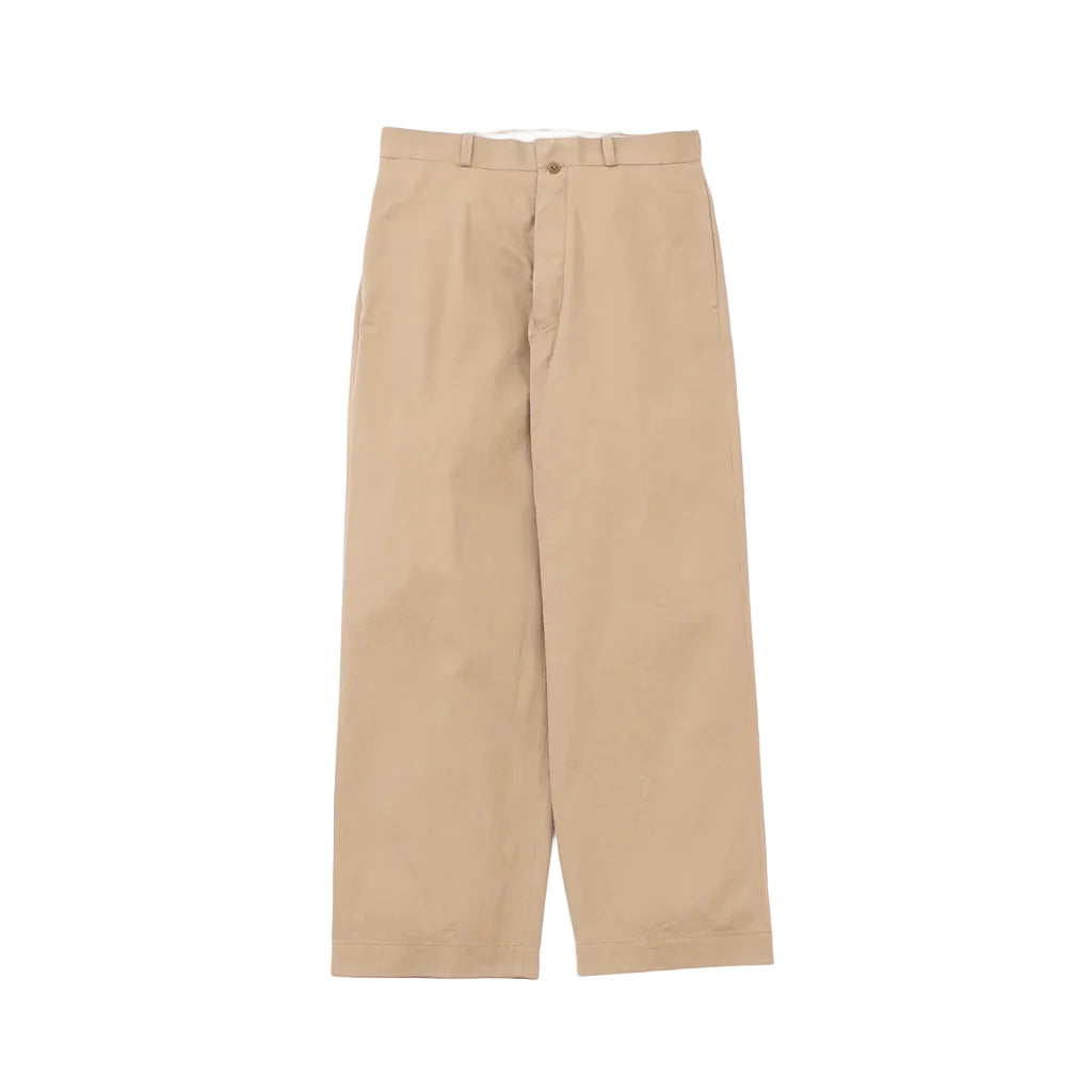 M チノパンツ ワイド  Chino Trousers, Wide