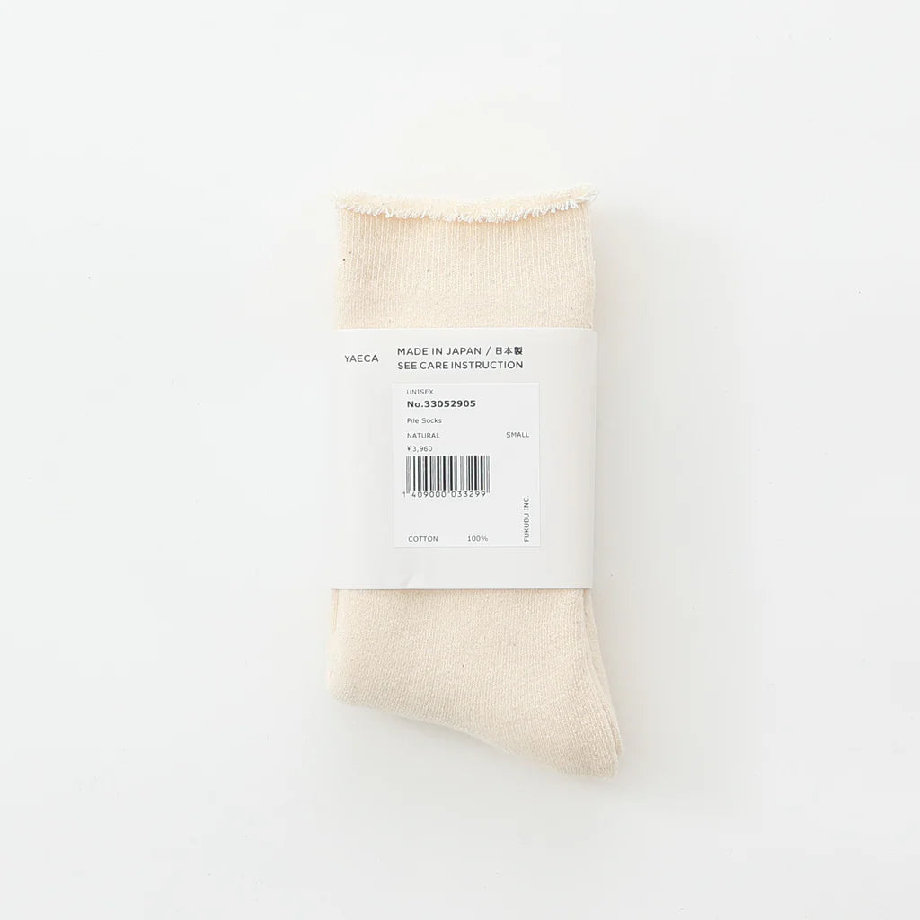 Cotton Pile Socks [3 COLORS]