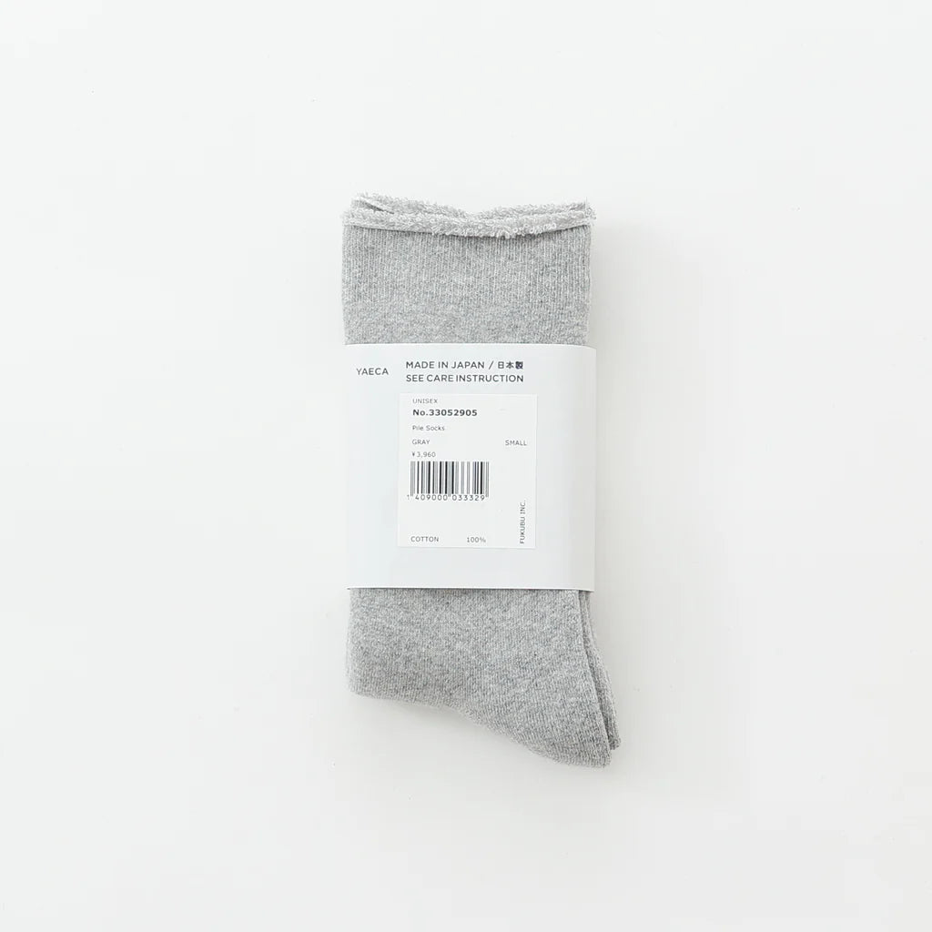 Cotton Pile Socks [3 COLORS]