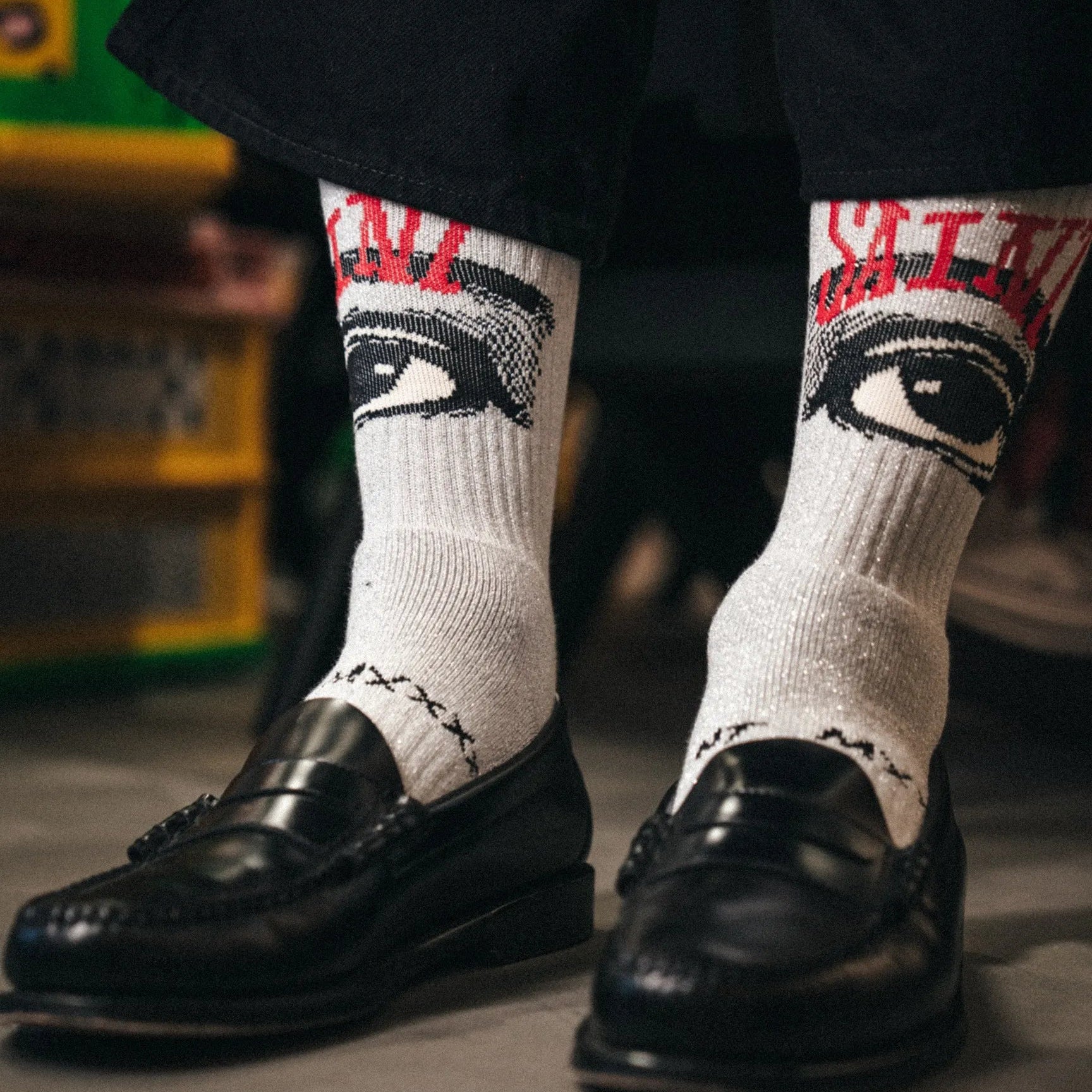 SM-MK1-0000-110/SOCKS/EYE/GRAY