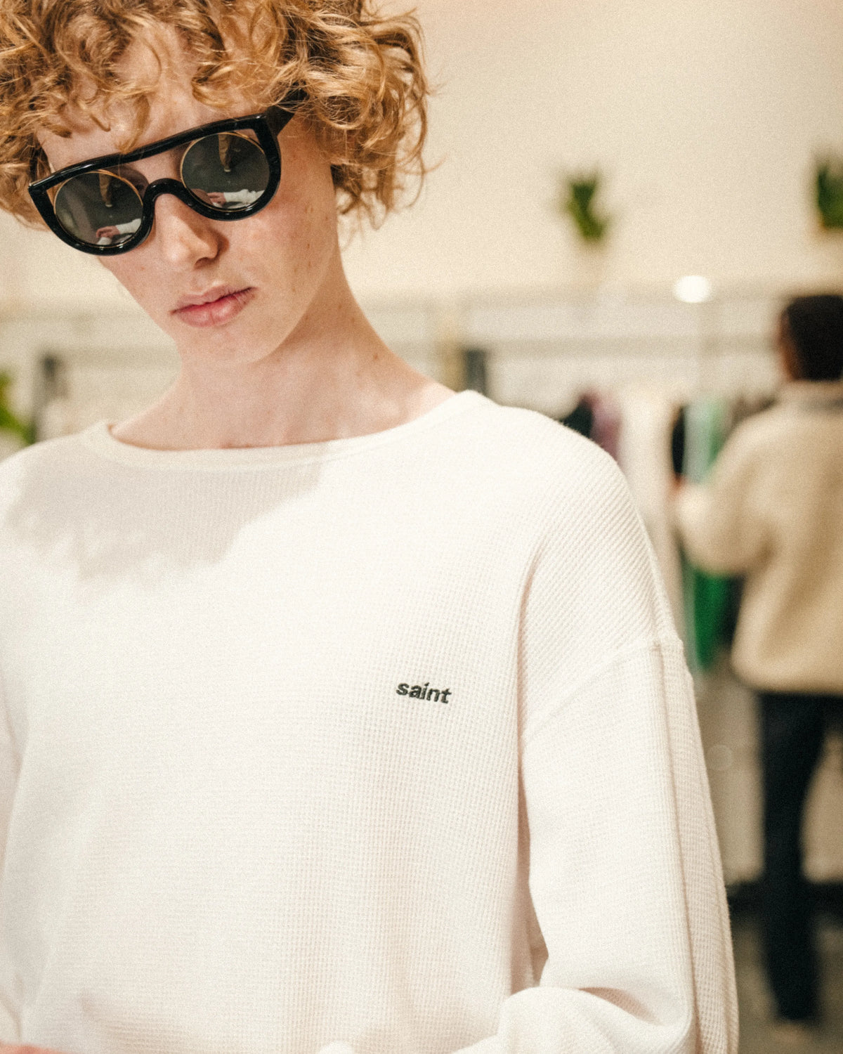 SM-MK1-0000-022/THARMAL SHIRT/THARMAL/WHITE