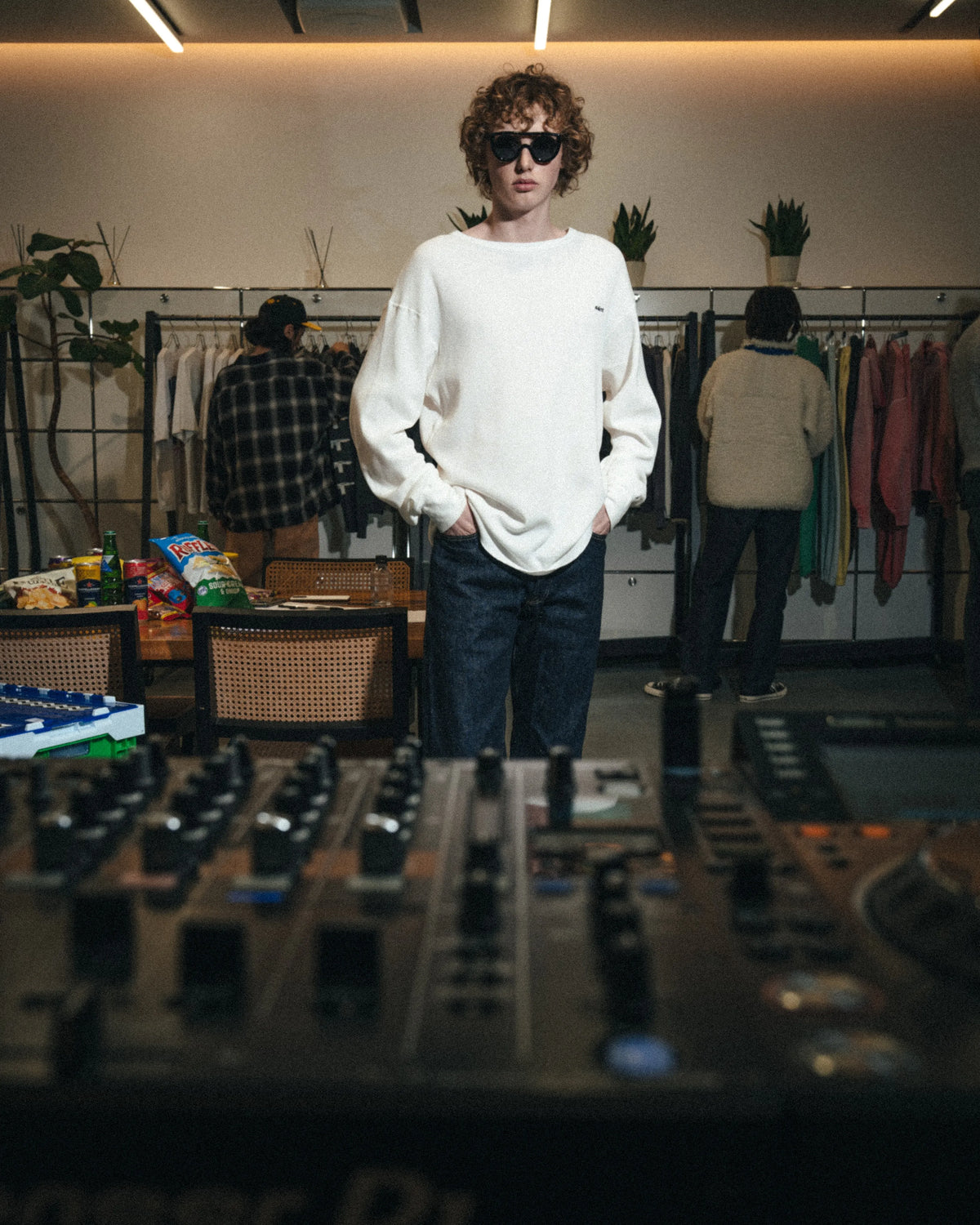 SM-MK1-0000-022/THARMAL SHIRT/THARMAL/WHITE