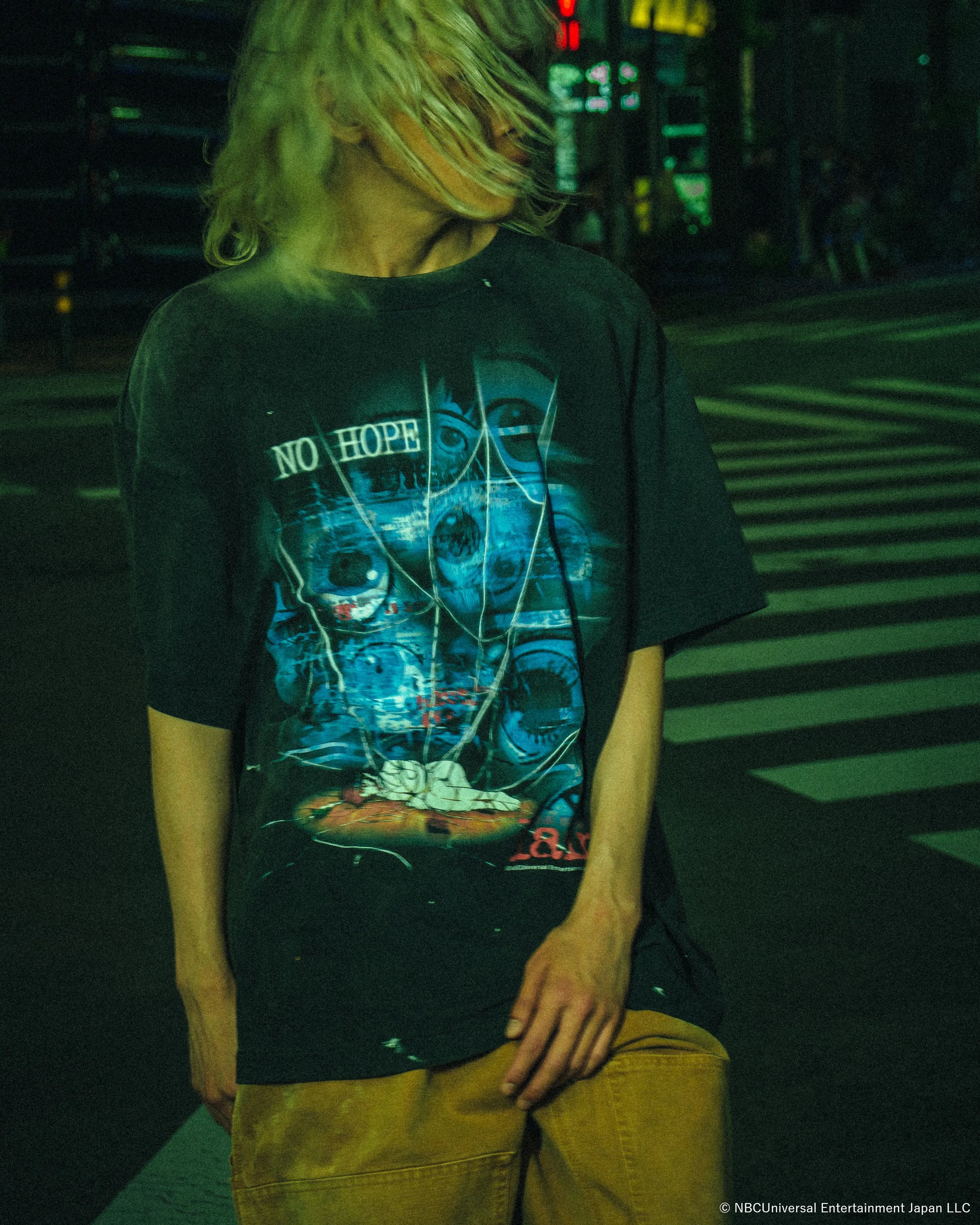 SM-MK1-0000-C83/LAIN_SS T-SHIRT/NO HOPE/BLACK