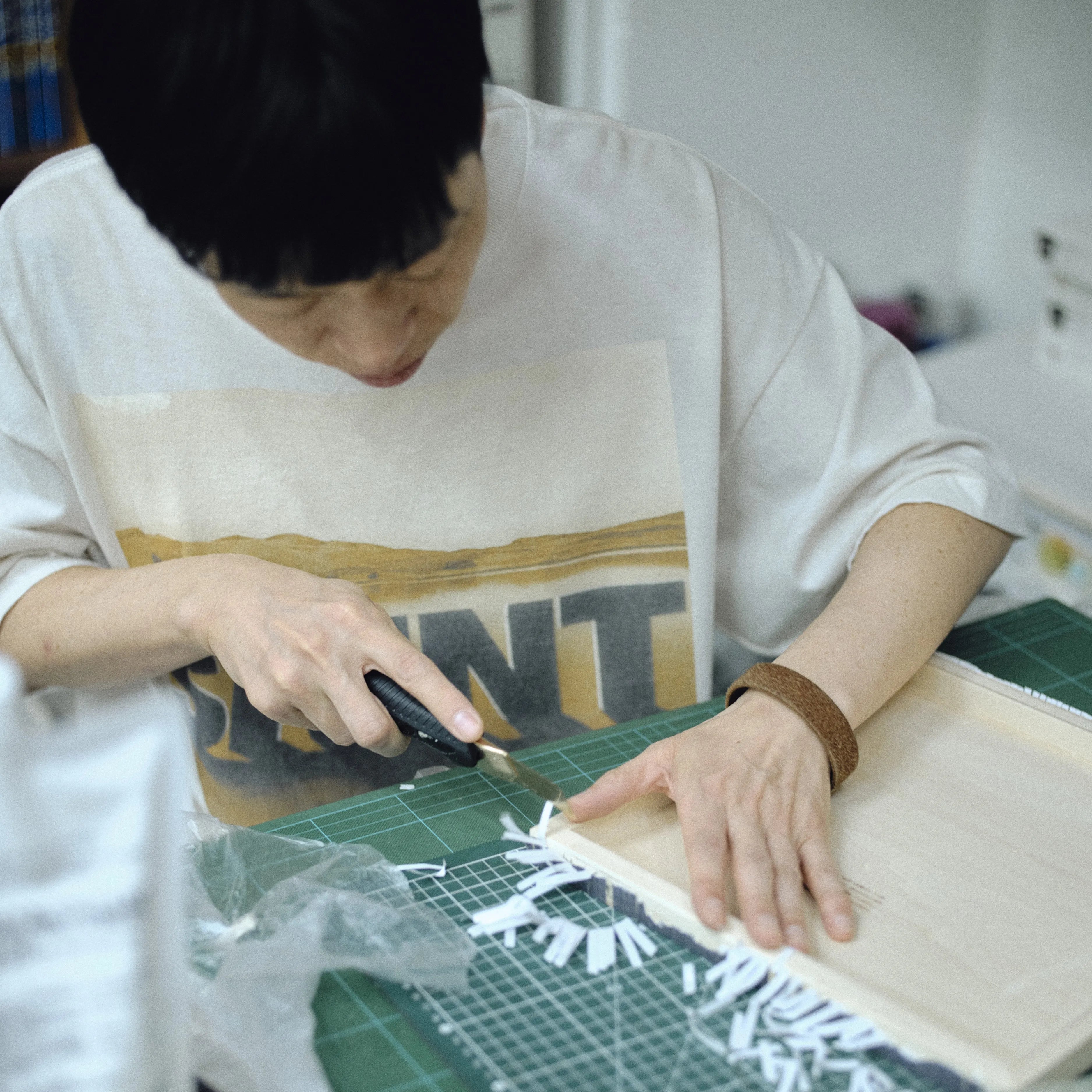 SM-MK1-0000-C15/KK_SS T-SHIRT/DESERT/WHITE