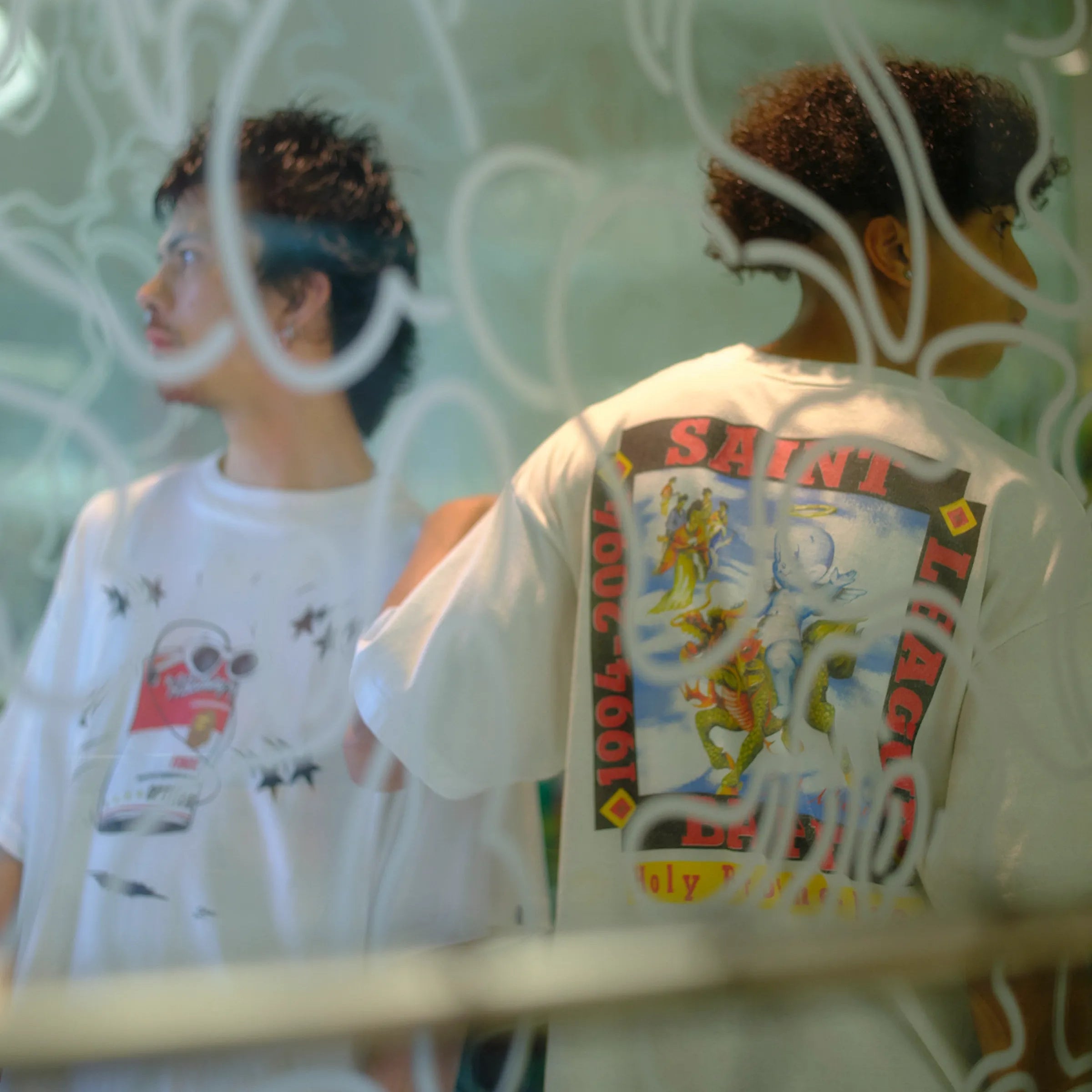 SM-MK1-0000-C35/BAPE_SS T-SHIRT/POOL/WHITE