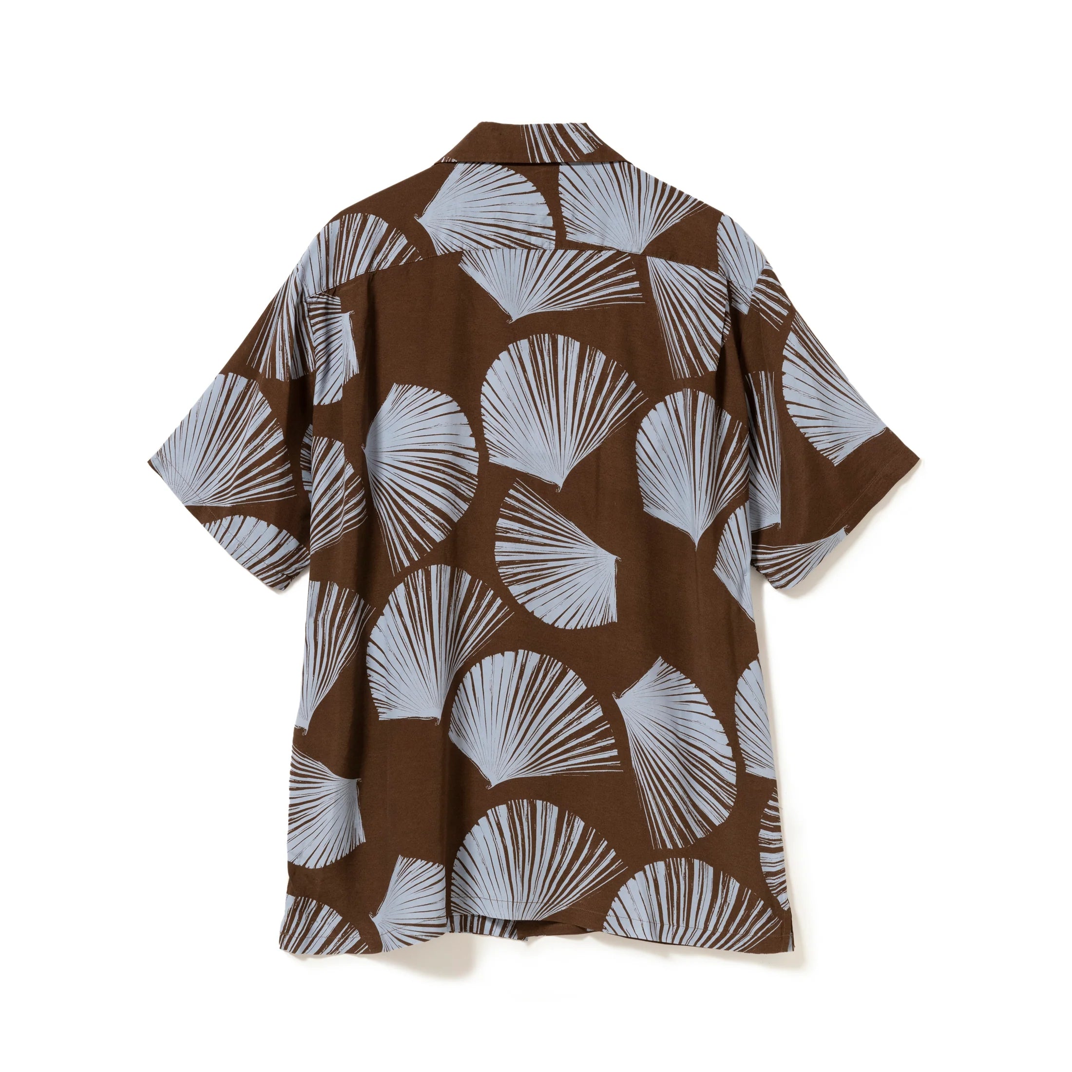 KUBA S/S SHIRTS - BROWN