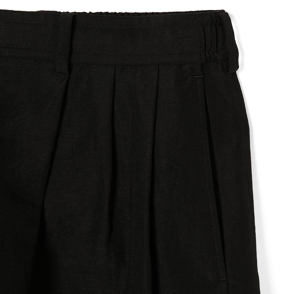 [2251-PT50-001] TUCKED HALF PANTS [2 COLORS]