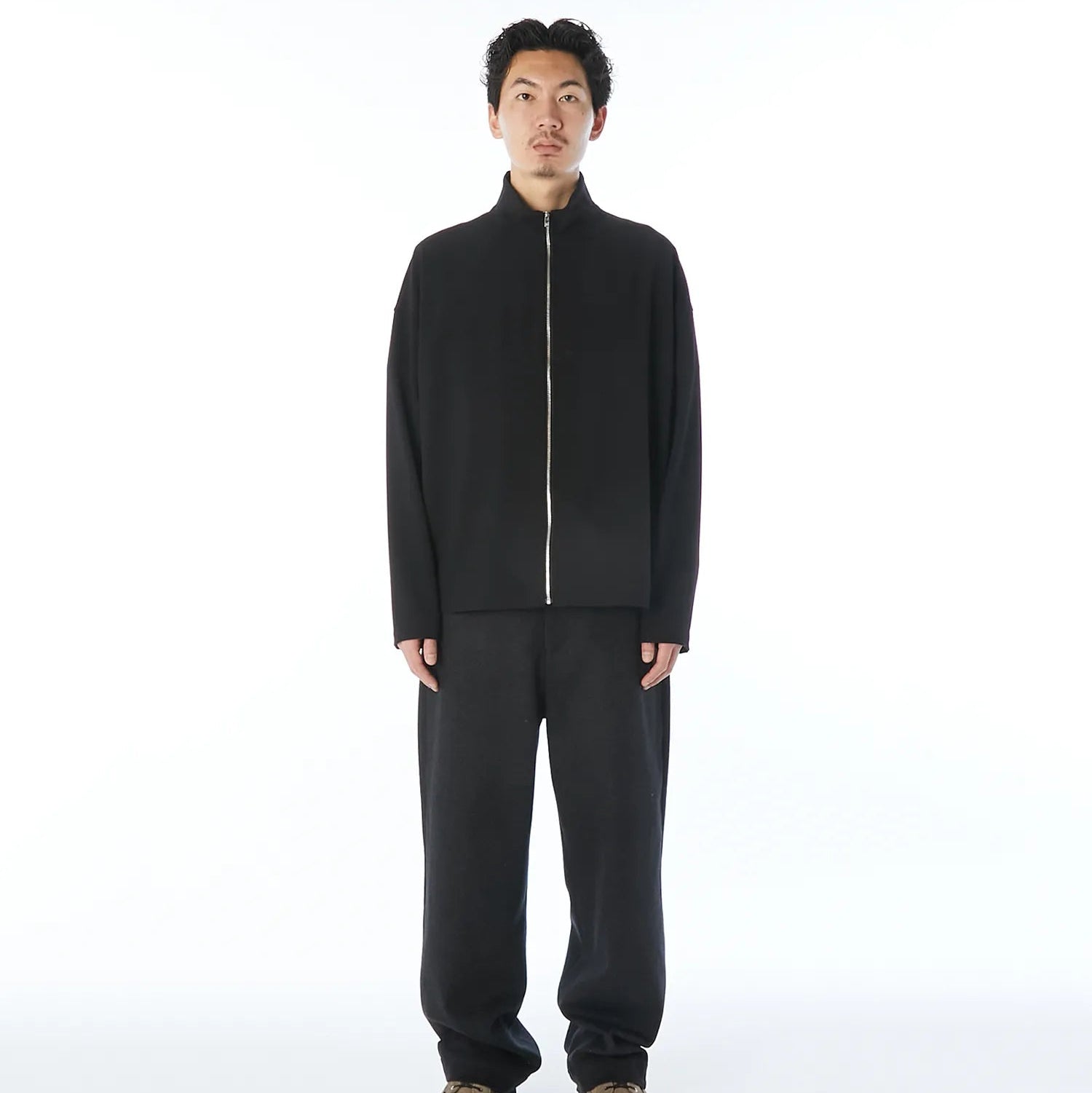 [2262-BL15-003] STAND COLLAR BLOUSON
